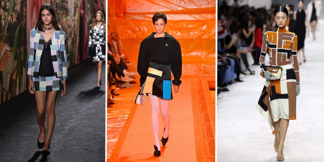 Geometrik Desenlerle İlkbahar-Yaz 2024 Moda Trendleri