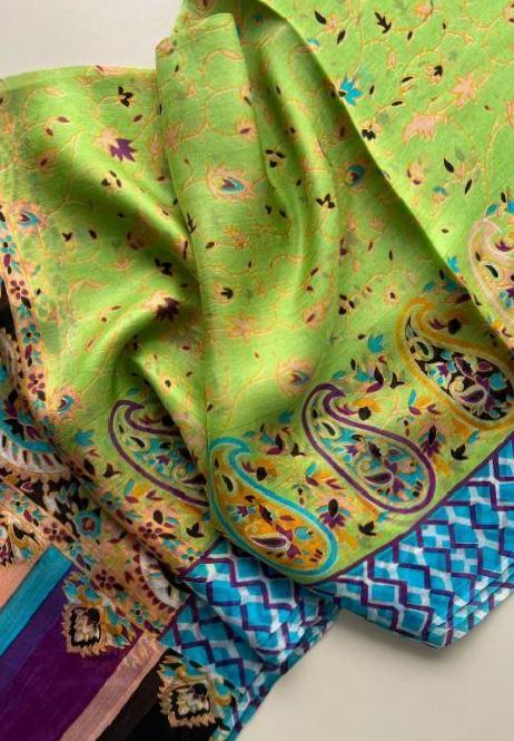 Hint İpeği Şal Modelleri ve Kombin Önerileri