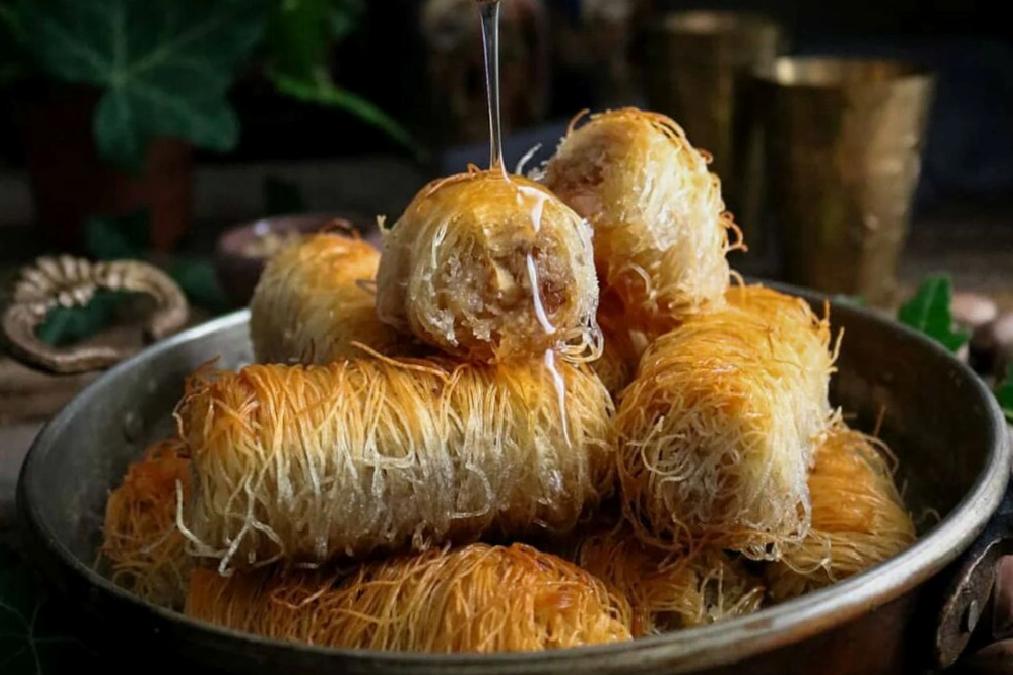 Ballı Peynirli Kadayıf Sarma Tarifi