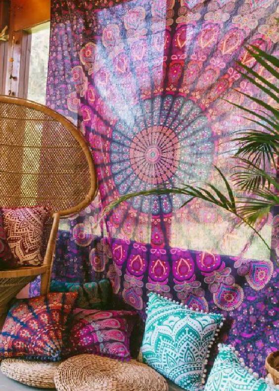 Bohem Stil Dekorasyonda Aksesuar Kullanımı