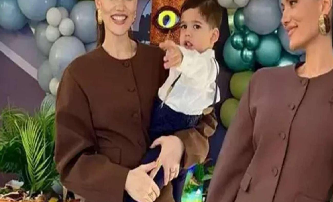Burak Özçivit ve Fahriye Evcen'in Oğulları Kerem'in 2. Yaş Günü Kutlaması
