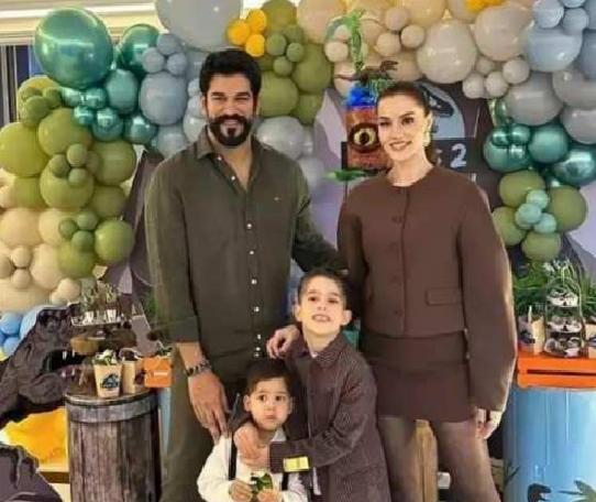 Burak Özçivit ve Fahriye Evcen'in Oğulları Kerem'in 2. Yaş Günü Kutlaması