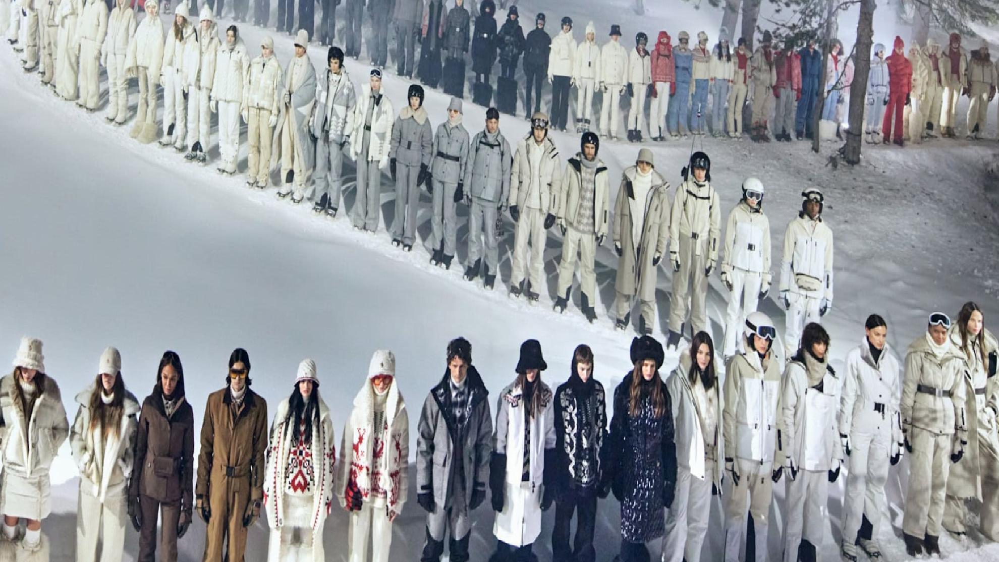 Moncler'in Unutulmaz Defilesi Courchevel'de Gerçekleşti