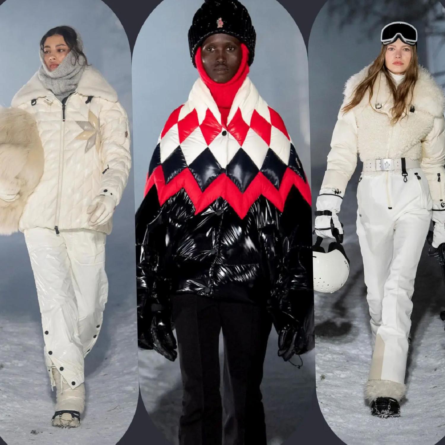Moncler Defilesi Courchevel'de: Georgina Rodríguez Podyumda