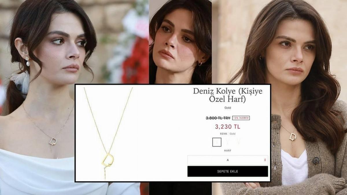 Uzak Şehir Dizisindeki Alya'nın Trend Kolyesi