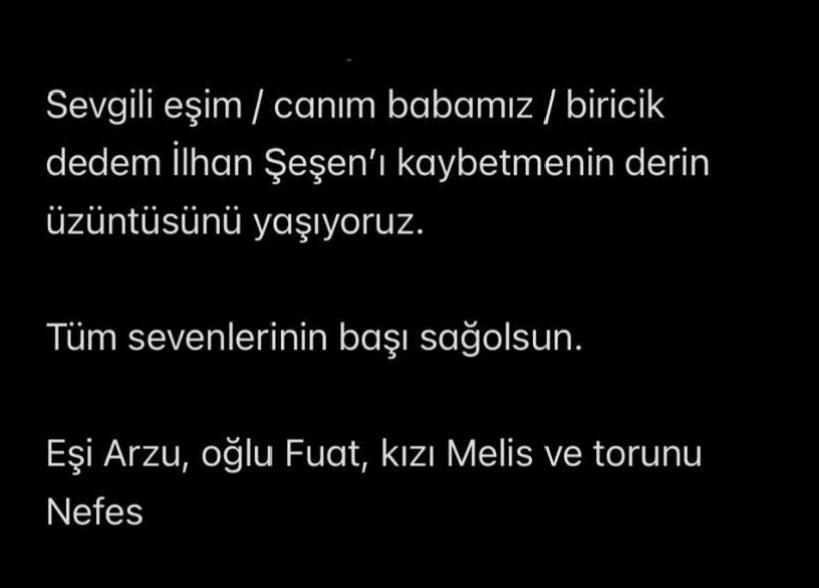 Vefat Haberinin Duyurulması ve Aile Açıklamaları