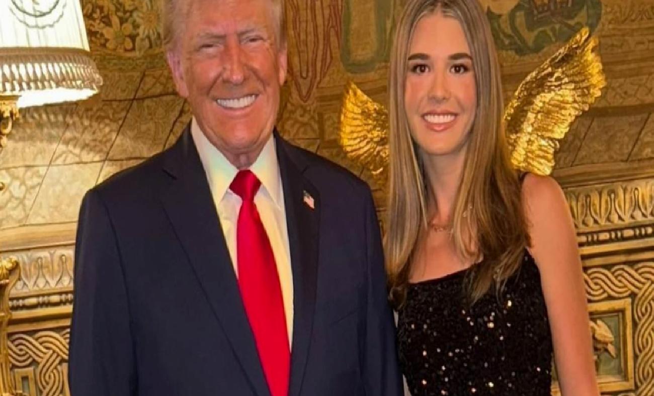 Donald Trump'un 18 Yaşındaki Fenomen Torunu Kai Trump, Fast Food Dükkanında Çalışmayı Denedi