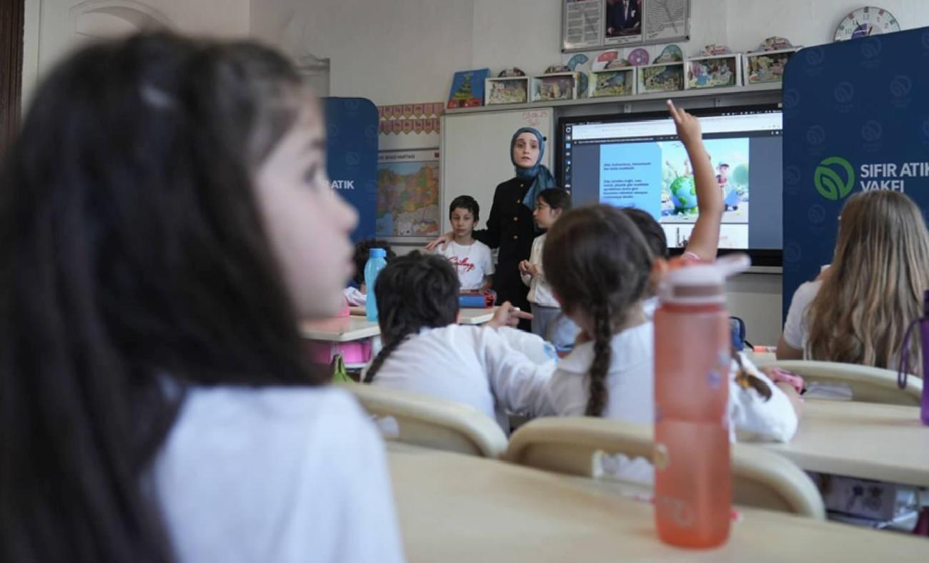 Sıfır Atık Vakfı'ndan Çocuklara Çevre Bilinci Eğitimi