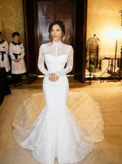 Sanchez'in Göz Kamaştıran Gelinliği ve İlham Kaynağı