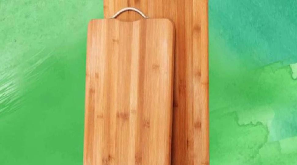 Teknik Ahşap Dişbudak-Maun Dama Desenli Kesme ve Doğrama Tahtası