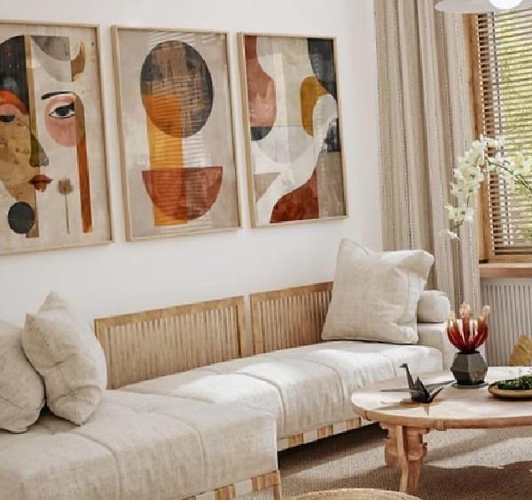 Renkli ve modern bir yaşam alanı için halı önerisi