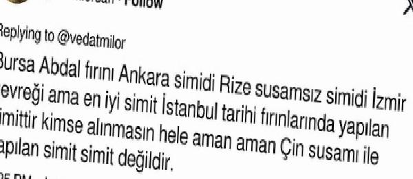 Vedat Milor ve En İyi Simit Tartışması