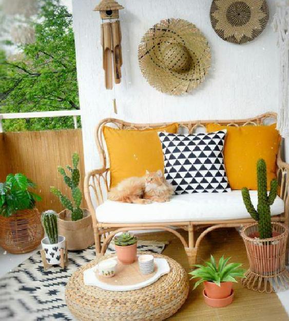 Balkonlarınızı aksesuarlarla zenginleştirmeye ne dersiniz?