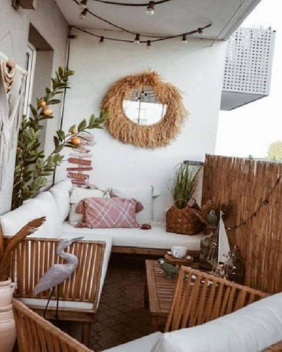 Balkonlarınızı aksesuarlarla zenginleştirmeye ne dersiniz?