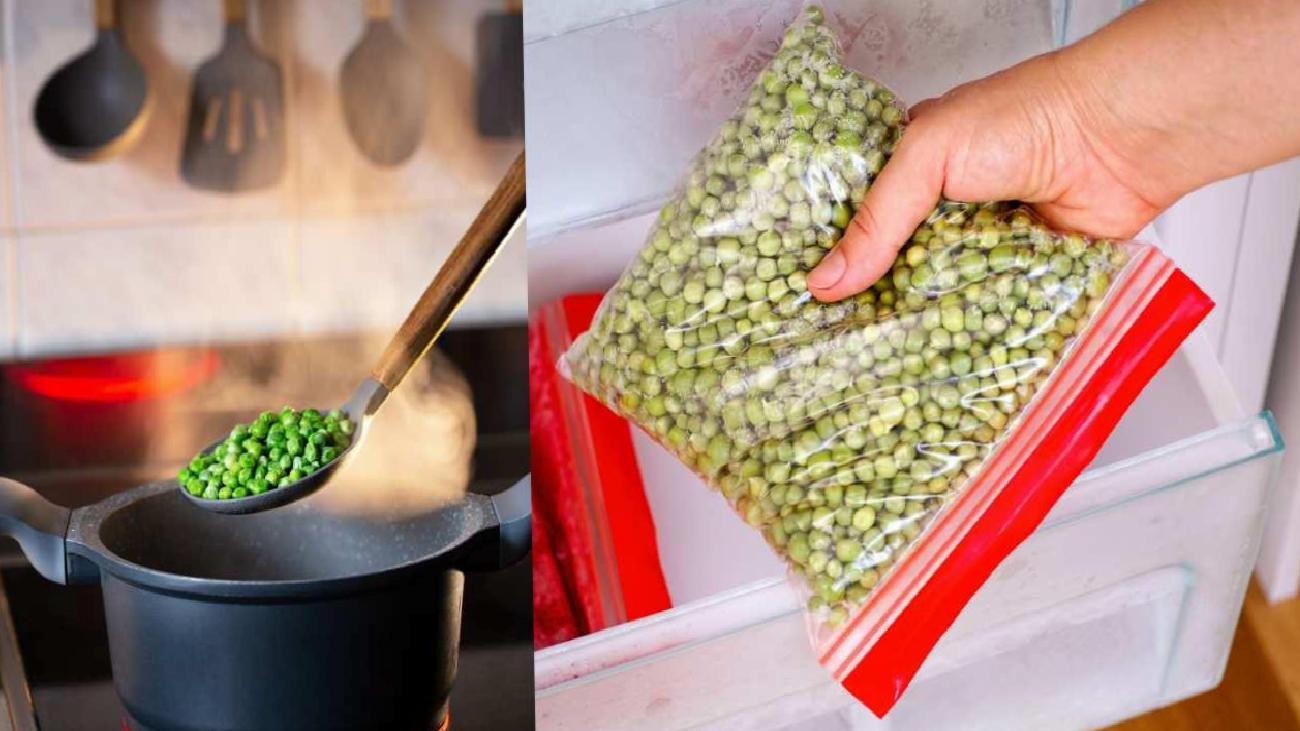 Haşlanmış Bezelye Saklama Yöntemi