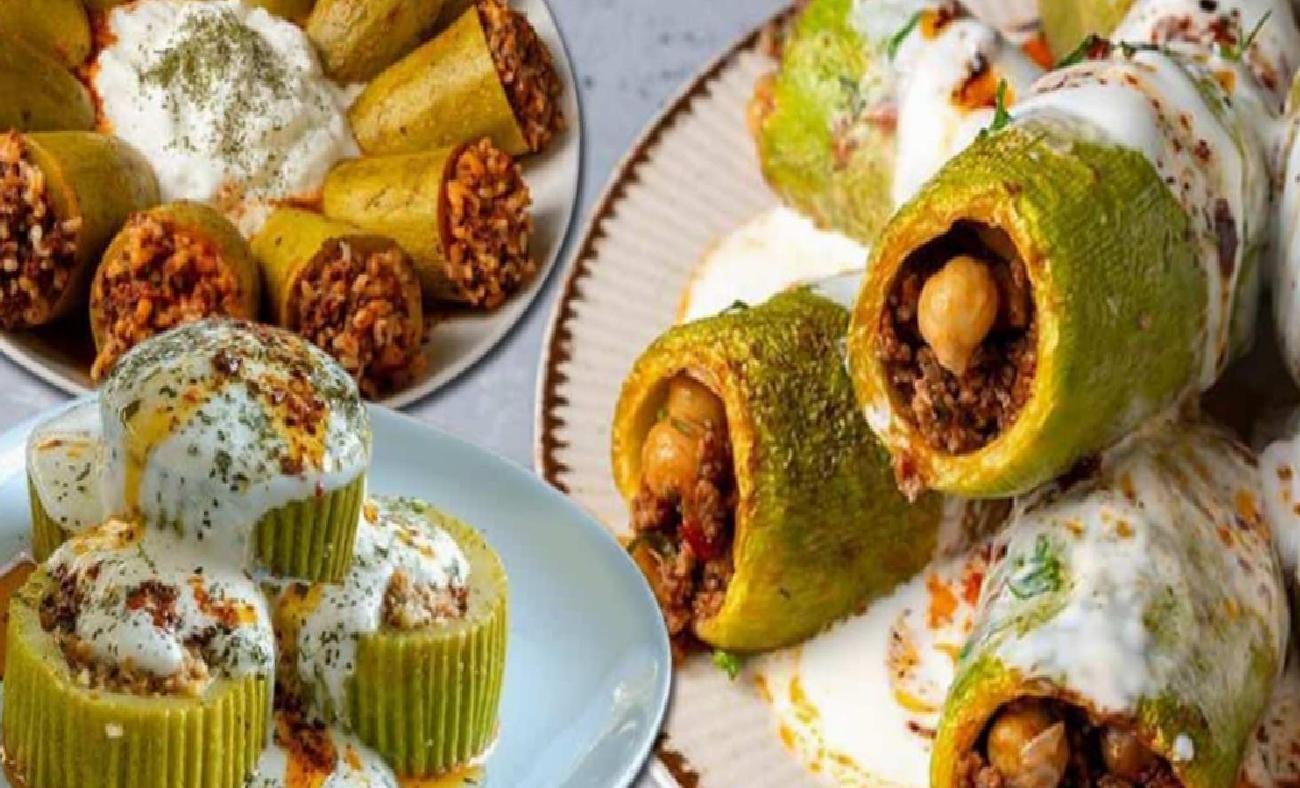 TERBİYELİ KABAK DOLMASI