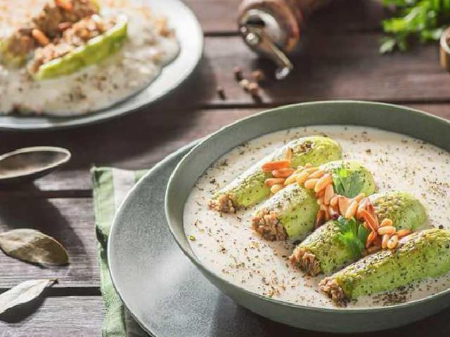 TERBİYELİ KABAK DOLMASI