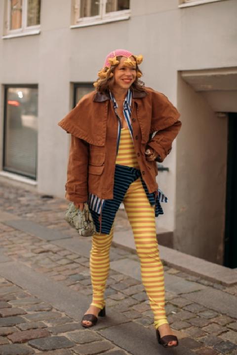 Kopenhag Moda Haftası’nda Çizgili Trendi: Zamansız Desen Yeniden Yorumlanıyor