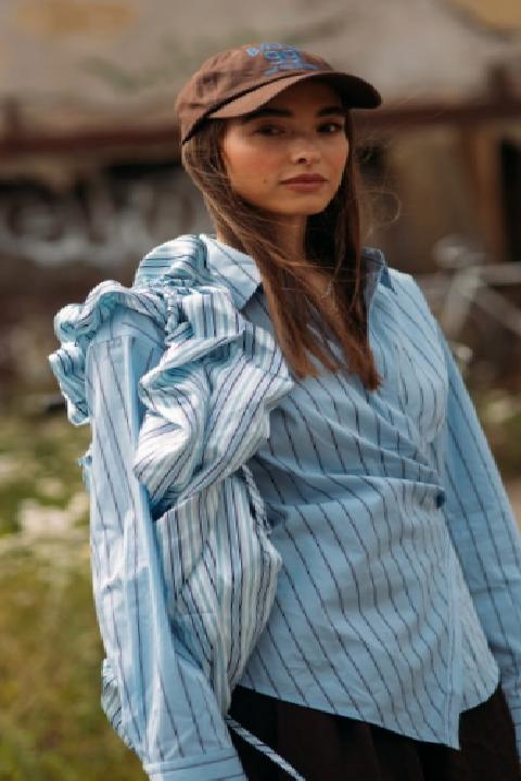 Kopenhag Moda Haftası’nda Çizgili Trendi: Zamansız Desen Yeniden Yorumlanıyor