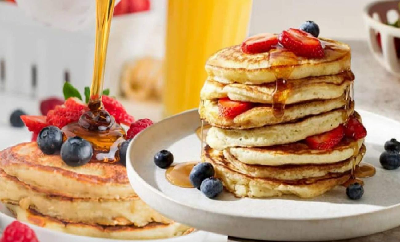Pratik kahvaltıların yıldızı: Sadece 1 yumurtayla 2 kişilik pankek tarifi