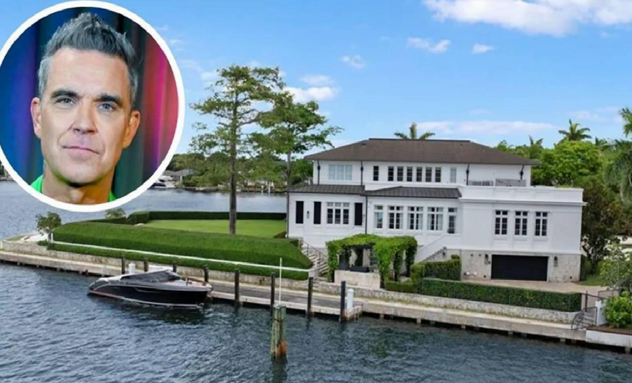 Robbie Williams'ın 30 milyon sterlin değerindeki süper lüks malikanesi göz kamaştırdı!