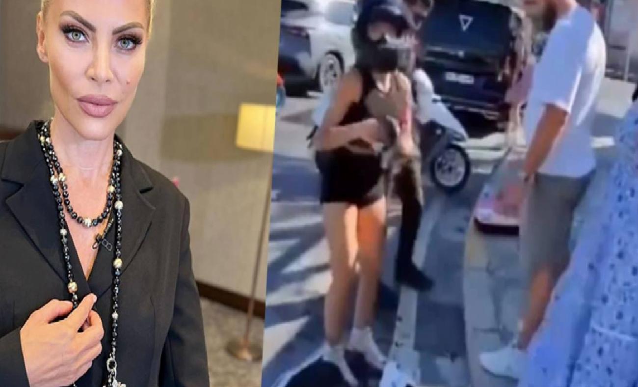 Seray Sever motosikletle çarpıştı! Kaza sonrası yaşananlar kameralara yansıdı