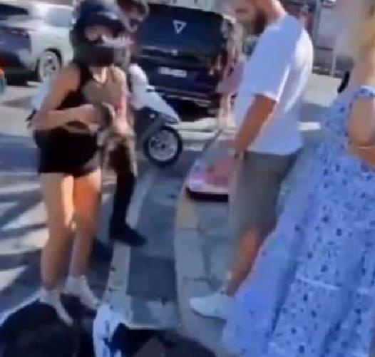 Seray Sever motosikletle çarpıştı! Kaza sonrası yaşananlar kameralara yansıdı