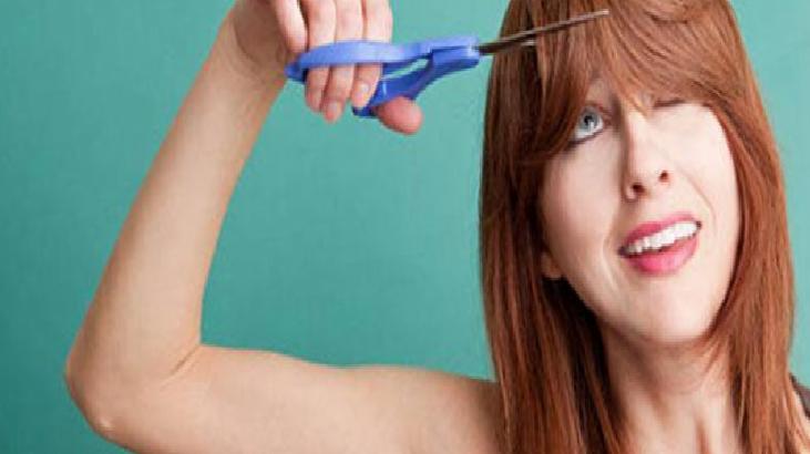 Sıfır zahmetle saçlar yapılı gibi duruyor! Ne fön ne düzleştirici, böyle kestirin