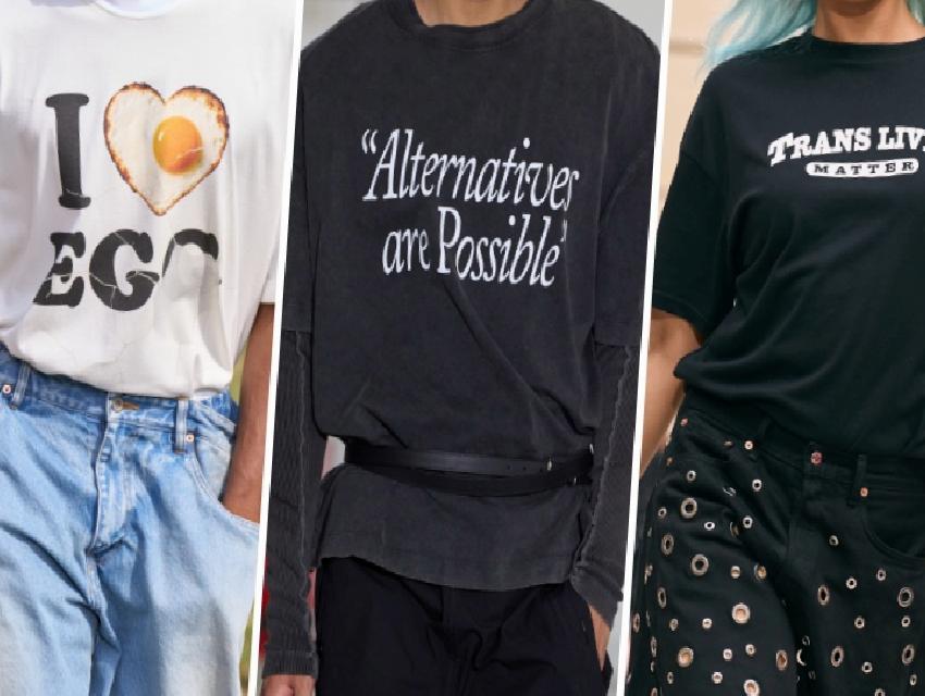 Sloganlı Tişörtler: 2025 Sonbaharında Güçlü Bir İfade Biçimi