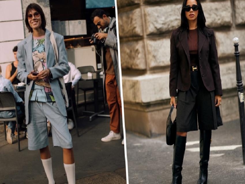 Şort Takımlar İle Mevsim Geçişlerine Uygun Modern Ve Şık Ofis Stilleri