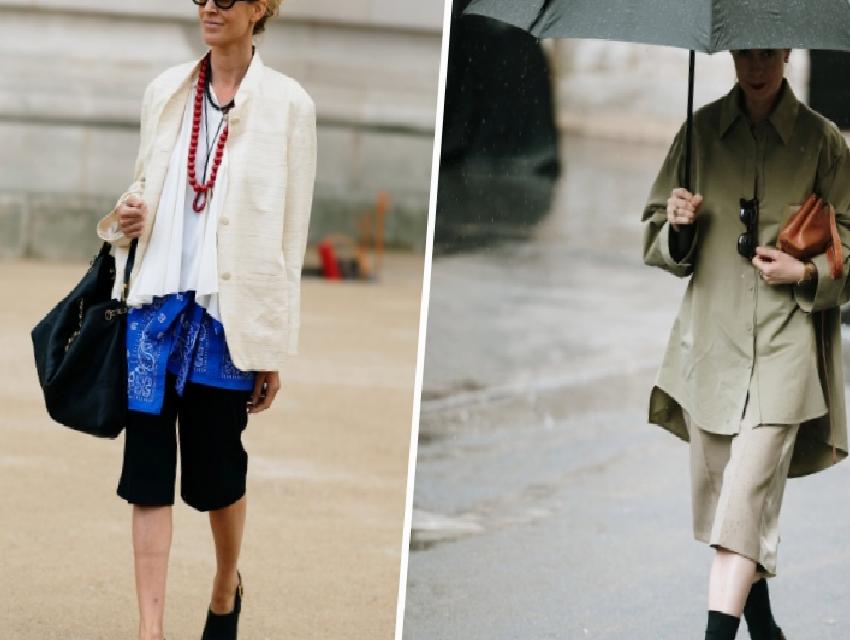 Şort Takımlar İle Mevsim Geçişlerine Uygun Modern Ve Şık Ofis Stilleri