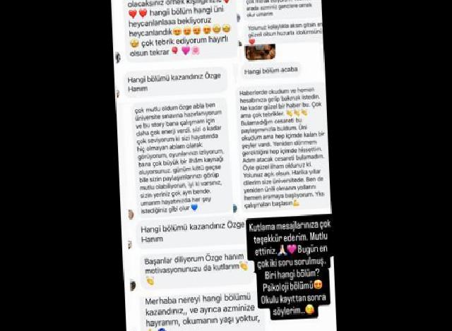 Üniversite Başarısı ve Geçirdiği Zorlu Yol: Özge Borak'ın YKS Serüveni