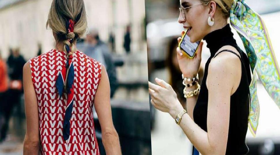 Yaz modasında çarpıcı etki: Fular kullanma sanatı!