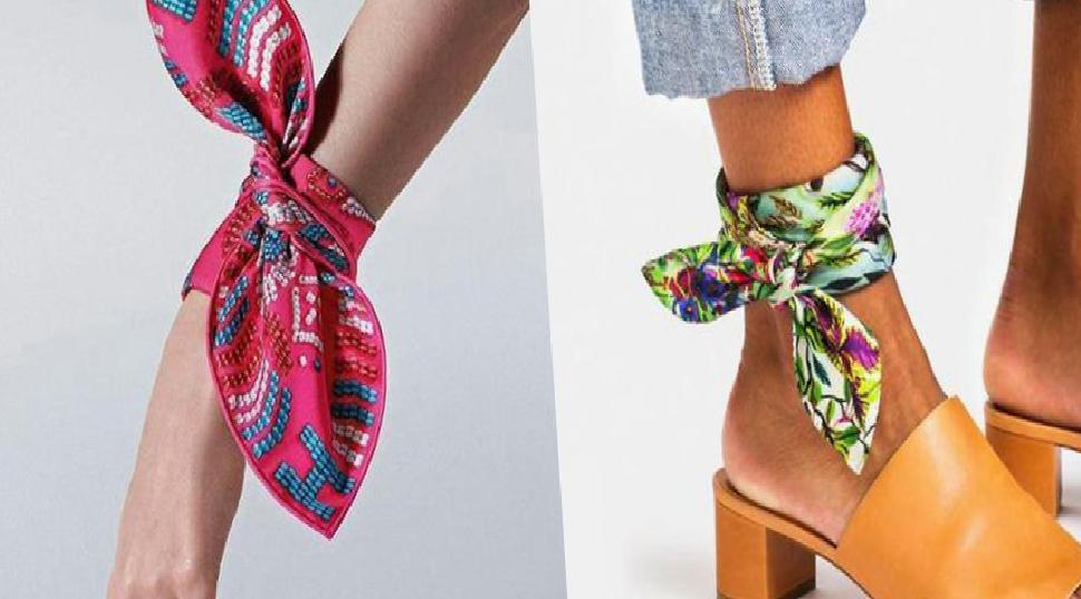 Yaz modasında çarpıcı etki: Fular kullanma sanatı!