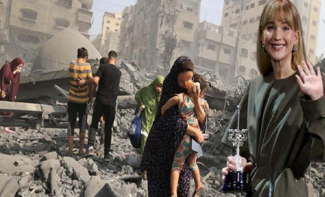 Gazze Saldırıları ve İfade Özgürlüğü Üzerine Jennifer Lawrence'in San Sebastián Gündemi