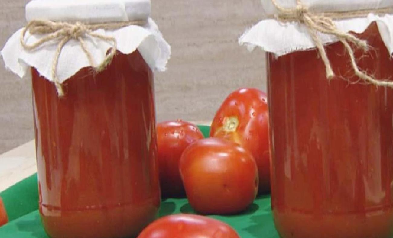 DOMATES SOS KONSERVESİ TARİFİ