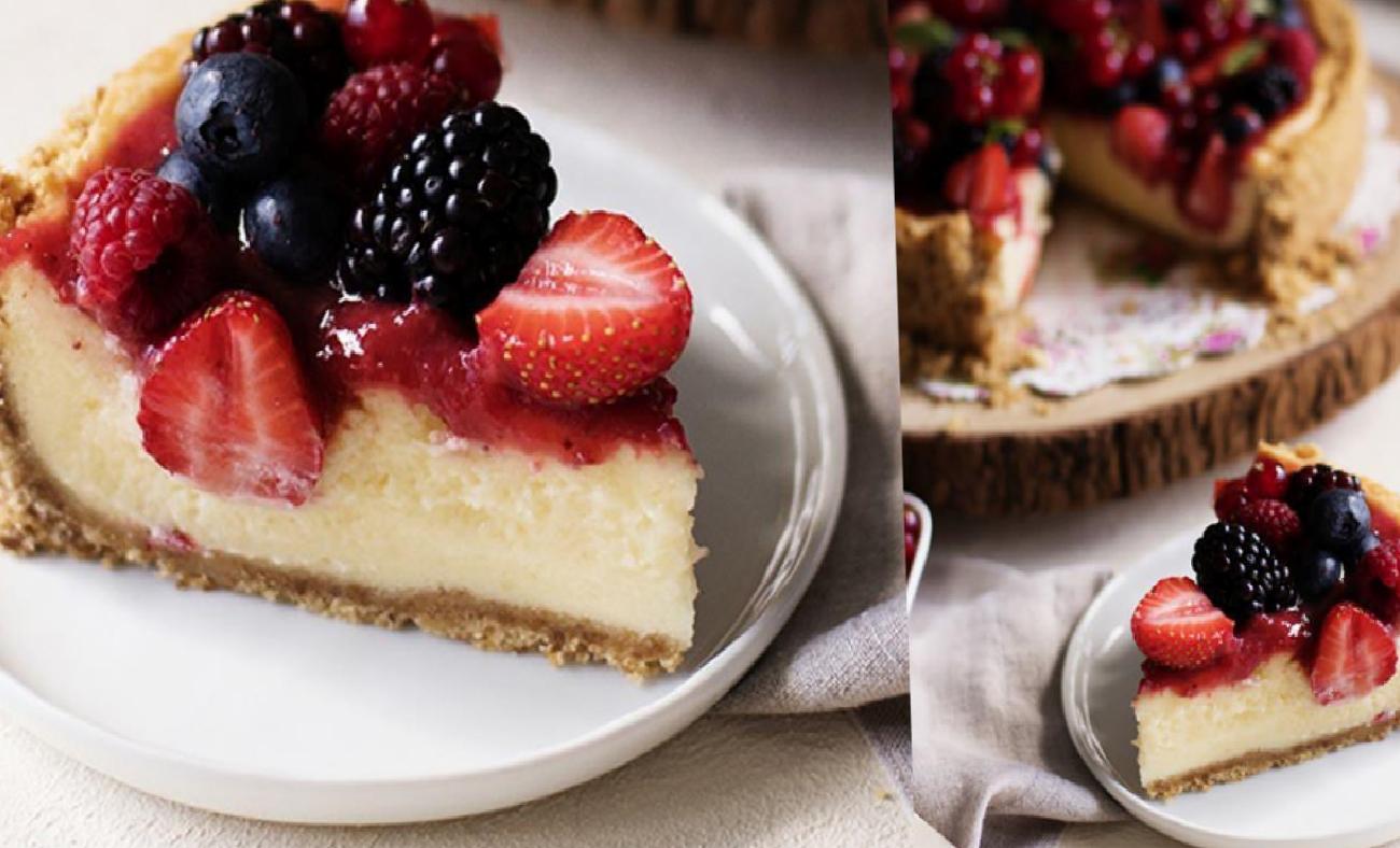 Borcamda Orman Meyveli Cheesecake Tarifi: Pratik ve Şık Sunum