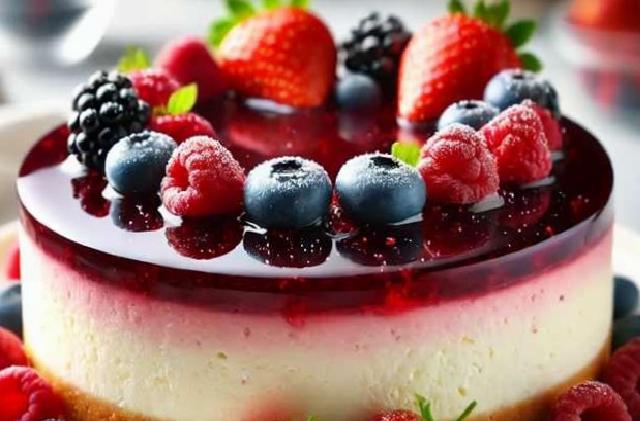 Borcamda Orman Meyveli Cheesecake Tarifi: Pratik ve Şık Sunum