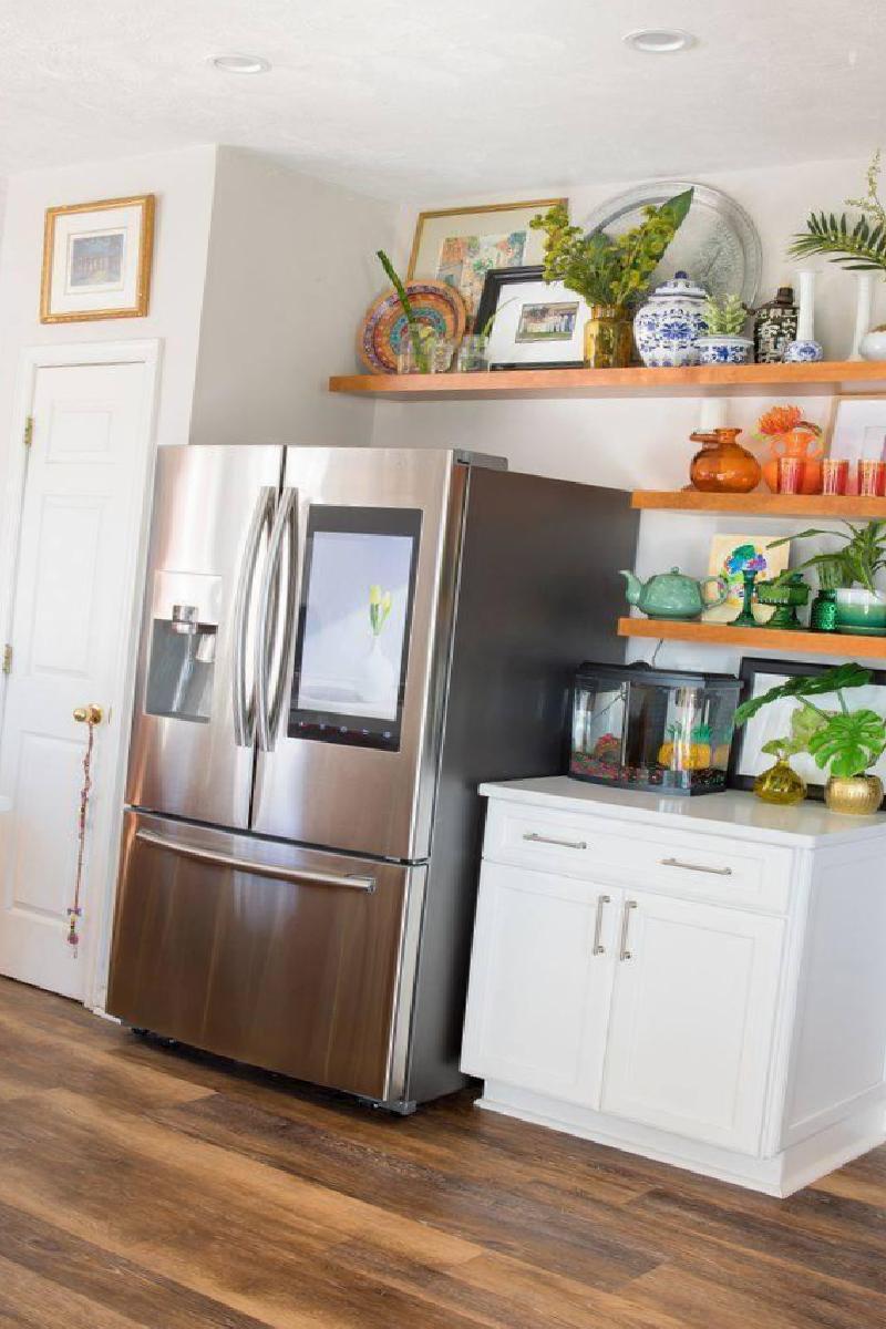 Buzdolabı Üstündeki Boşlukları Mutlu ve İşlevsel Depolama Alanına Dönüştürün