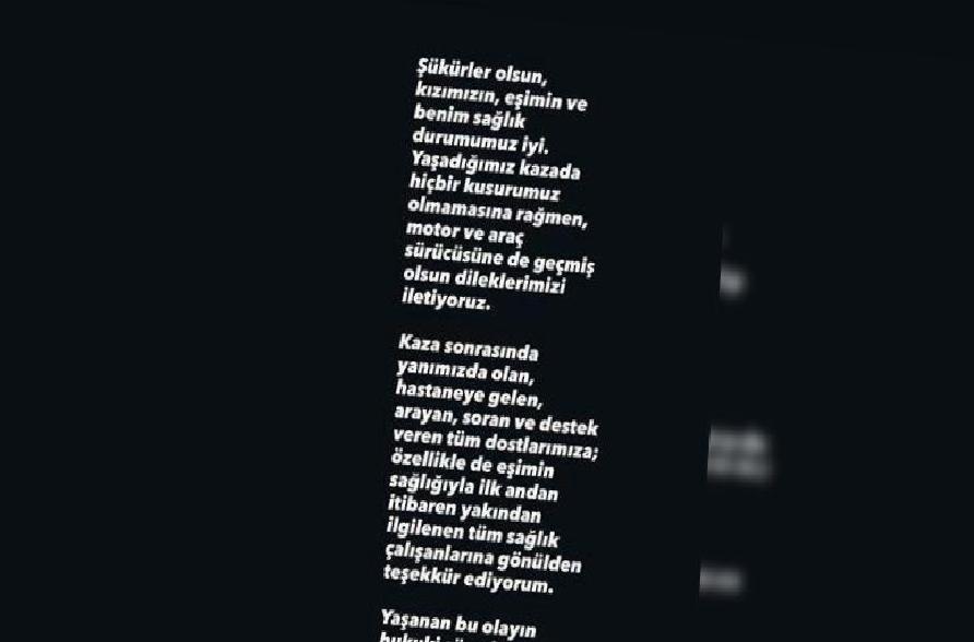 İrem Helvacıoğlu'nun Kaza Sonrası Sağlık Gelişmeleri ve Eşinin İlk Açıklaması