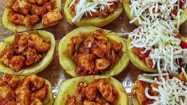 Patates Çanağında Tavuk Sote: Fırında Şıklık ve Kremamsı Beşamel