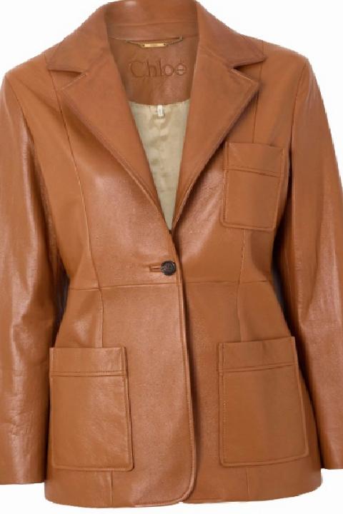 Deri Blazer Trendine Yolculuk: 2025 Sonbahar/Kış Sezonunun Şık Katmanı