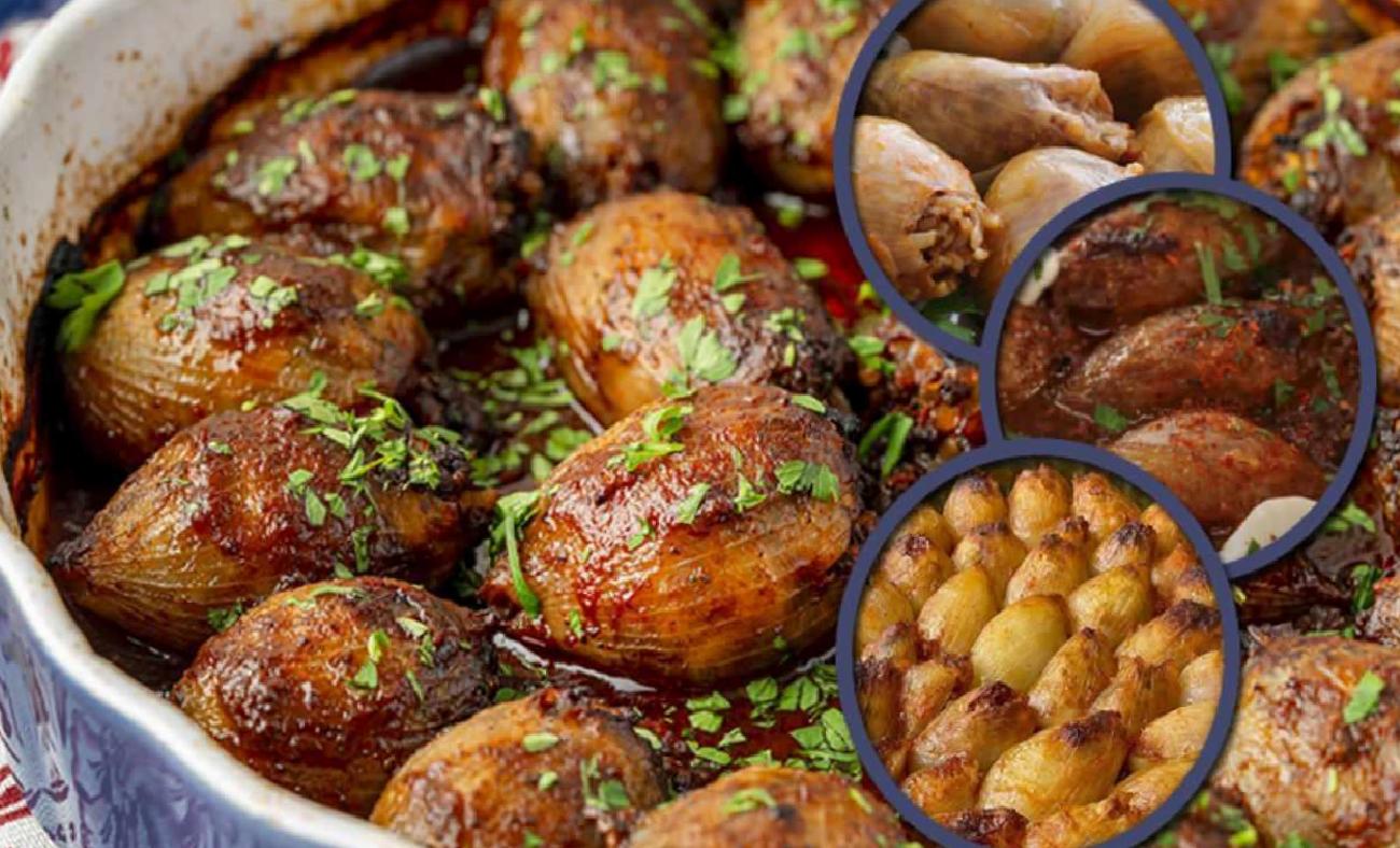 Etli Soğan Dolması: Nar Ekşisiyle Taçlanan Fırın Lezzeti