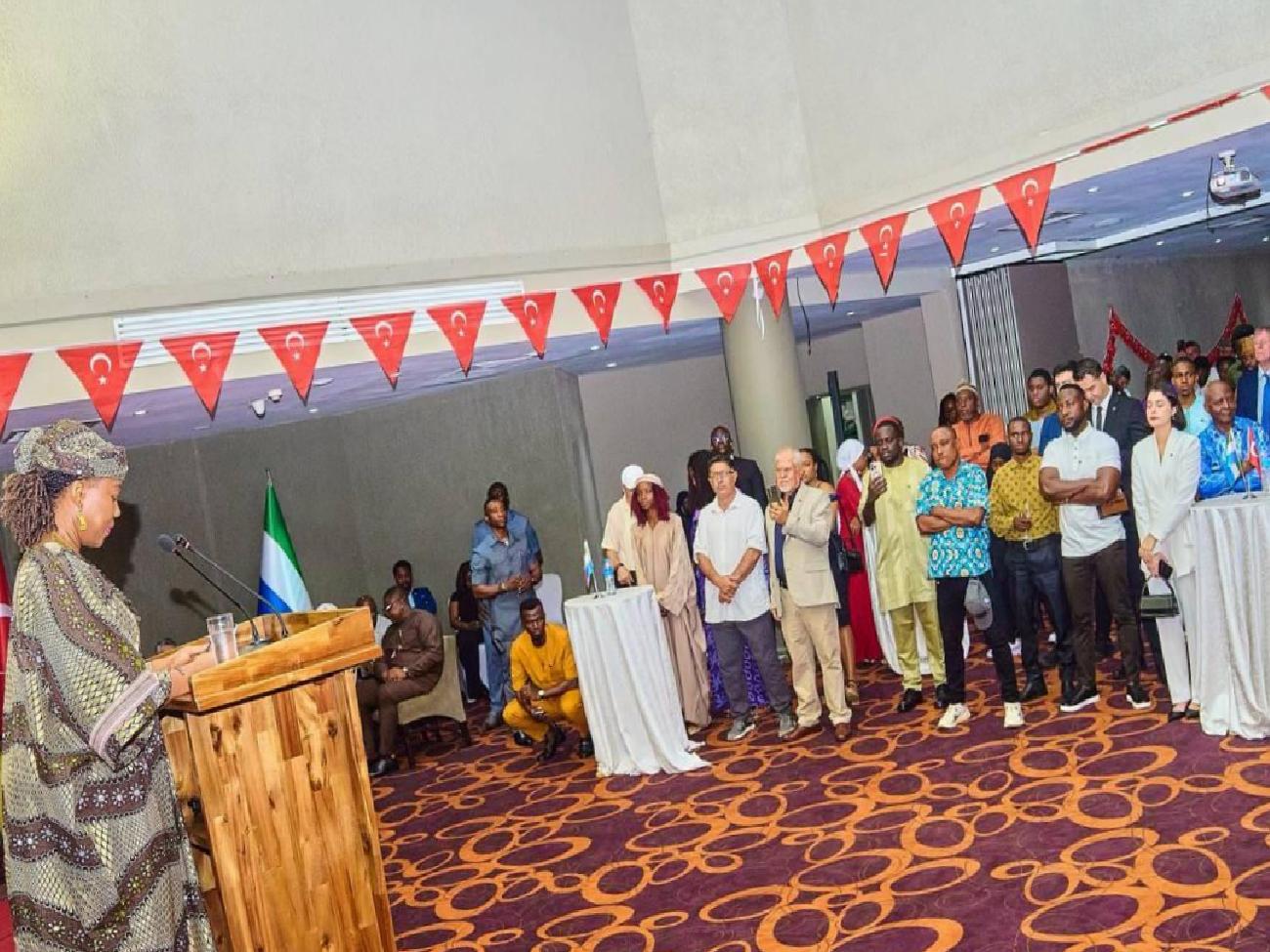 Fatima Maada Bio’nin Türkiye Büyüklüğündeki Resepsiyon Katılımı ve BM Sıfır Atık Danışma Kurulu İlgisi