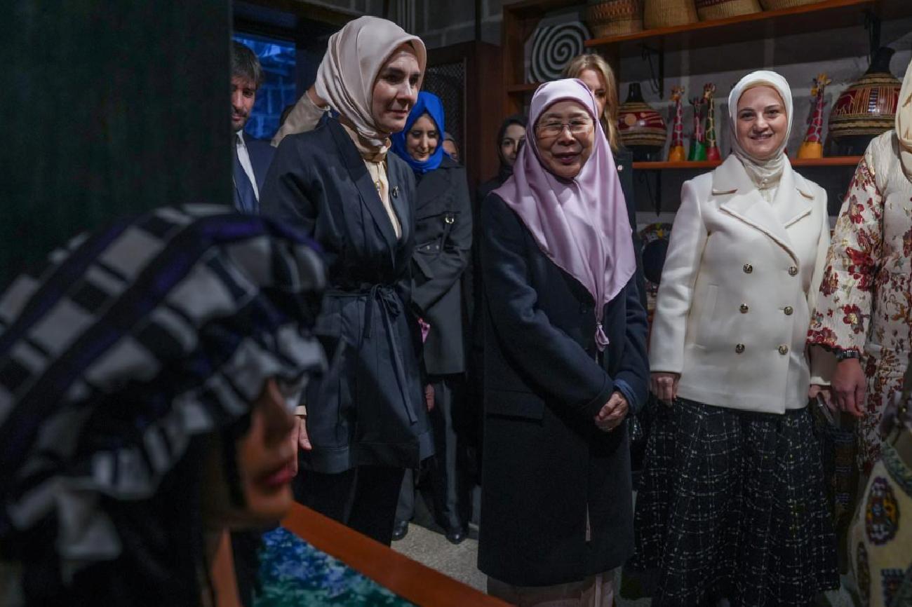 Ankara'da Afrika El Sanatları Pazarı ve Kültür Evi'nde Mali heyet ziyaretleri ve dayanışma mesajı