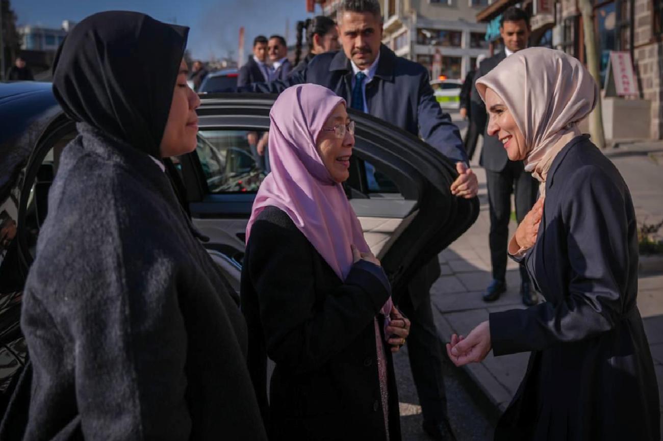 Ankara'da Afrika El Sanatları Pazarı ve Kültür Evi'nde Mali heyet ziyaretleri ve dayanışma mesajı