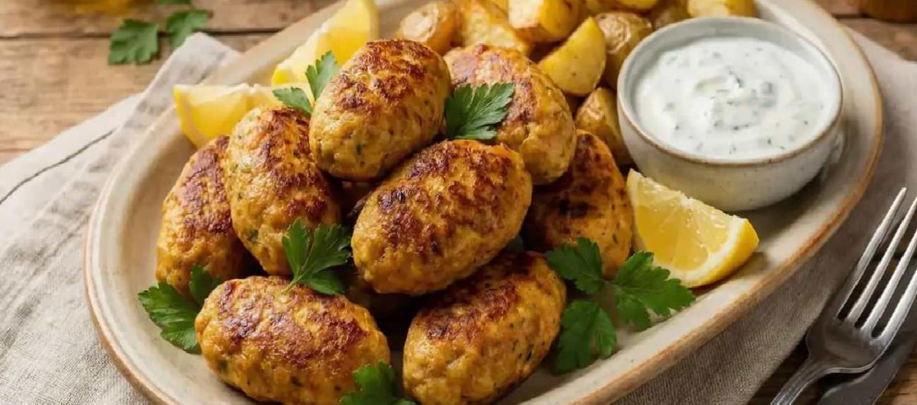 Mangal Tadında Tavuk Köfte: Az Malzemeyle Yumuşacık Lezzet