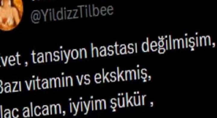 Yıldız Tilbe’nin Tansiyon Güncellemesi: Sağlık Durumunda Umuda Dair Mesaj