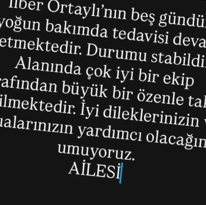 İlber Ortaylı Entübe Edildi: Yoğun Bakımda Beş Günlük Süreç ve Son Dakika Gelişmeleri