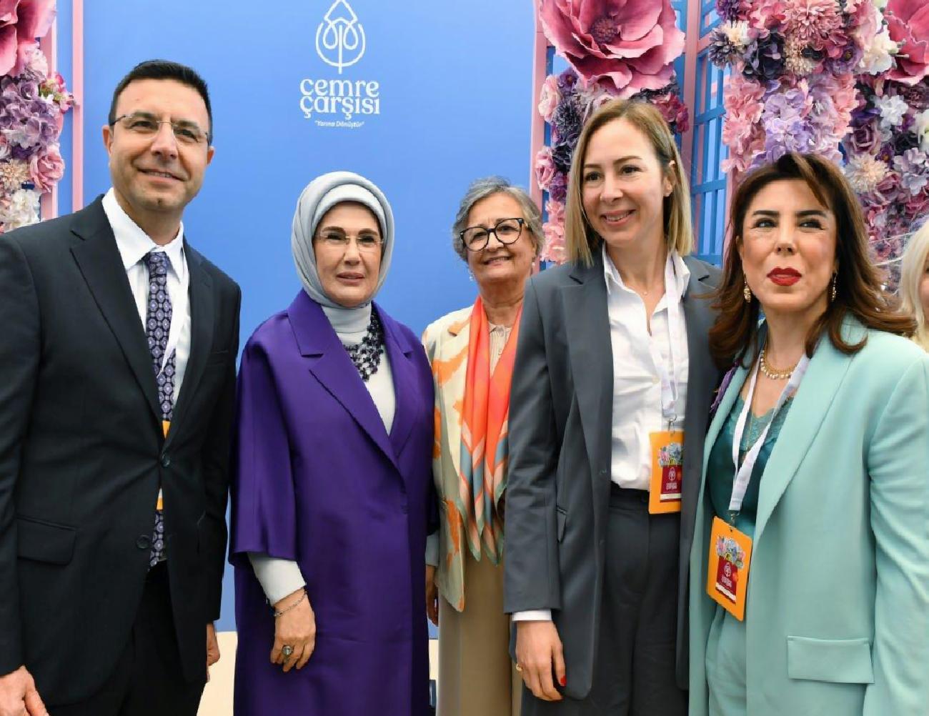 Cemre Çarşısı Açılışı: İyilik ve Sürdürülebilirliğin Yansıması Emine Erdoğan’la Birlikte